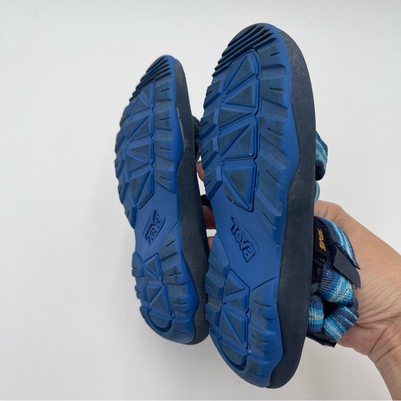 Teva Kid's 11 Hurricane XLT 2 Sandal Delmar Sea Blue Wave 1019390Y Waterproof - Picture 11 of 12